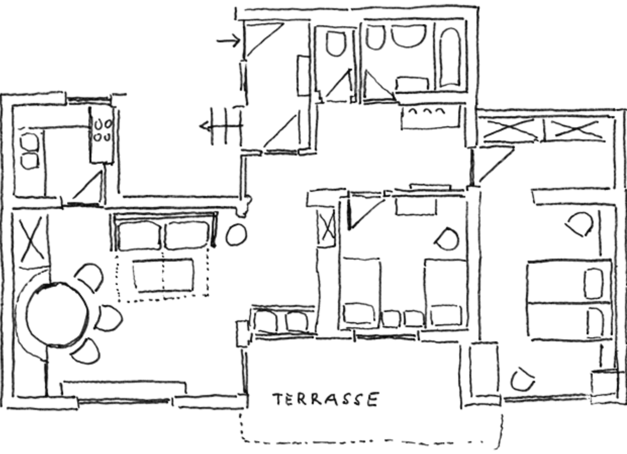 Appartement 4 Mallnitz Kärnten Landhaus Sonny